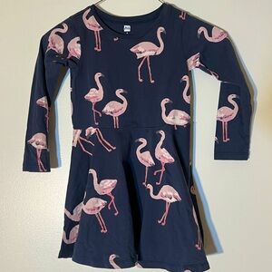Tea Collection dress with flamingos